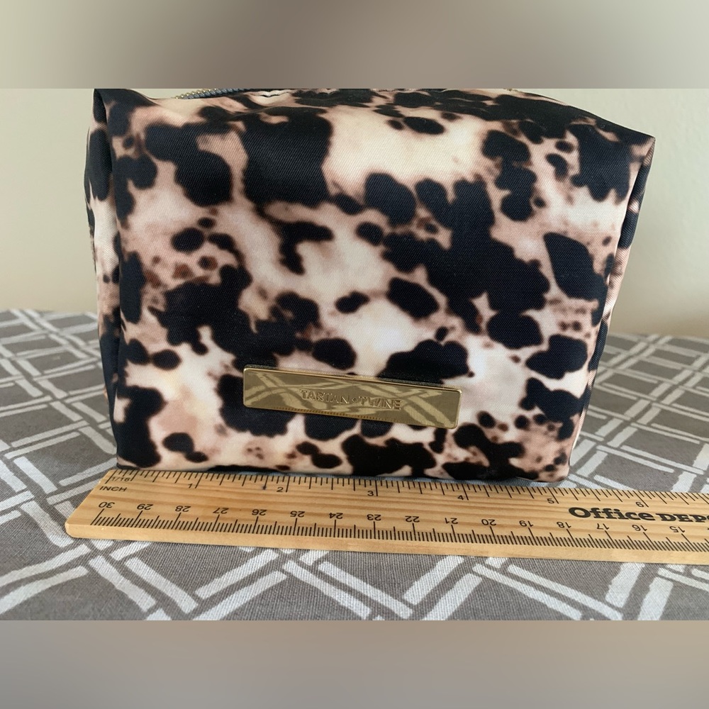 Cow Print Makeup Bag